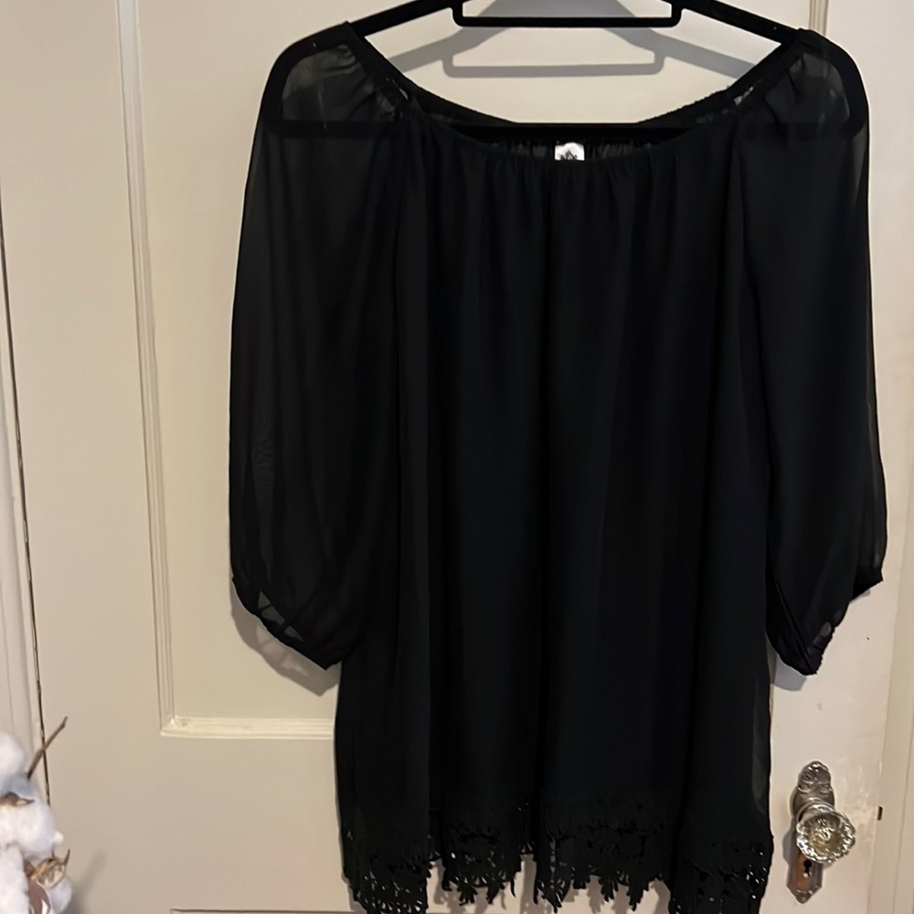 2B Together Black Tunic